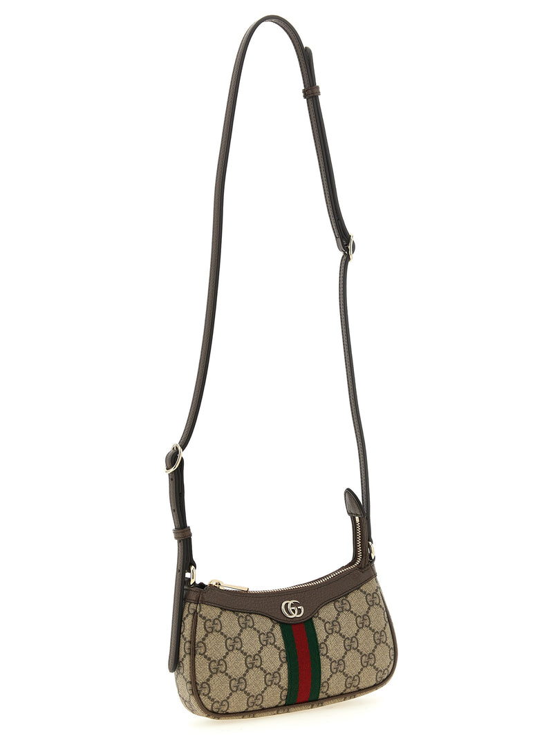 Gucci Ophidia Beige Polyethylene Crossbody Bag