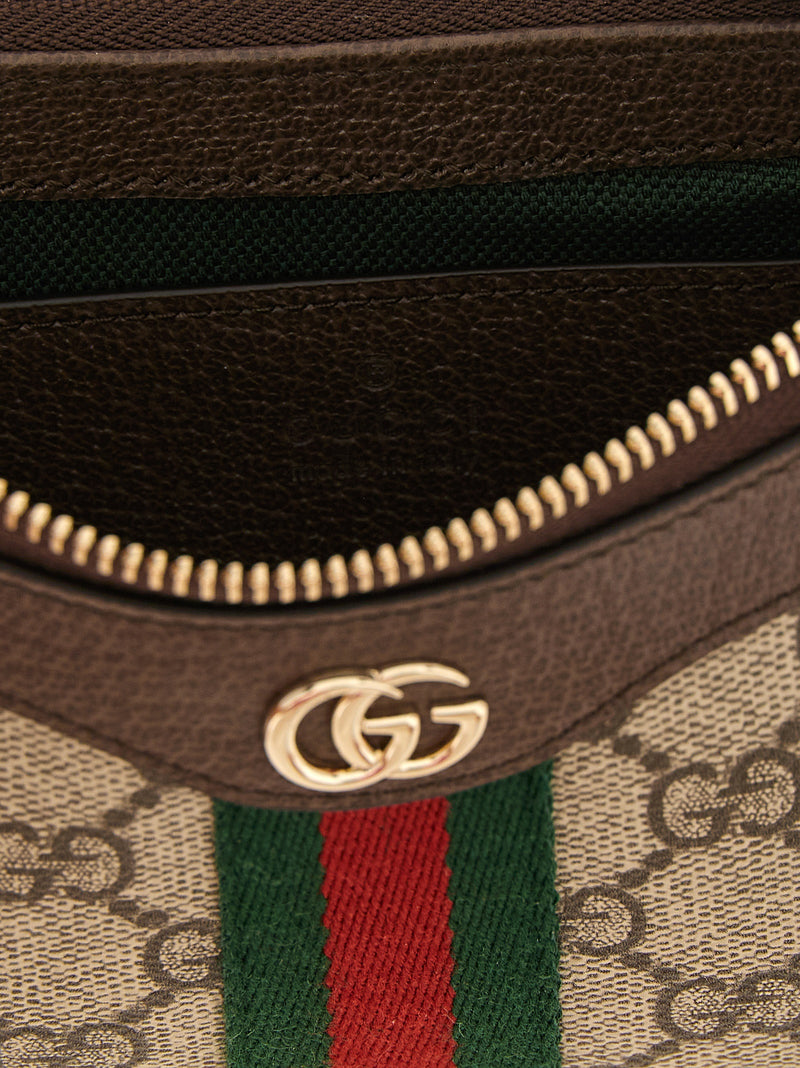 Gucci Ophidia Beige Polyethylene Crossbody Bag