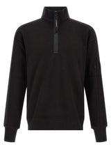 C.P. Company Black Cotton Sweatshirt