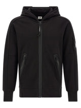 C.P. Company Black Cotton Sweatshirt