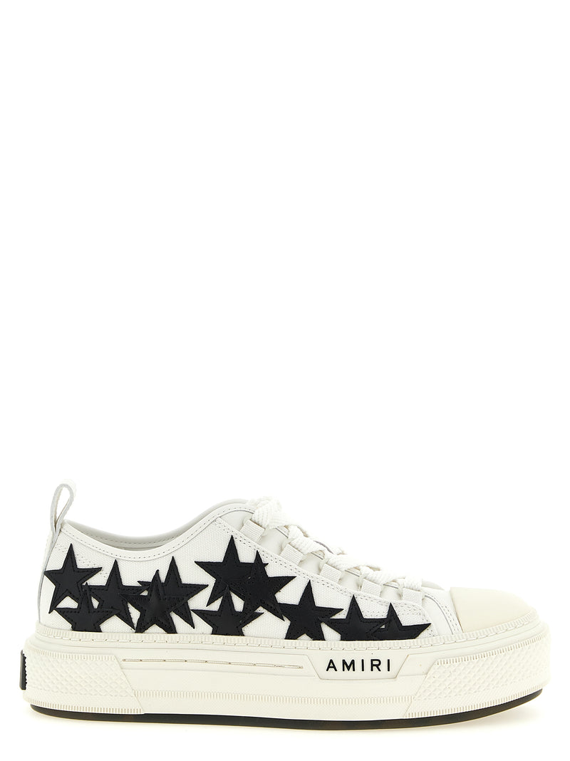 Amiri White Cotton Low Top Sneakers for Women