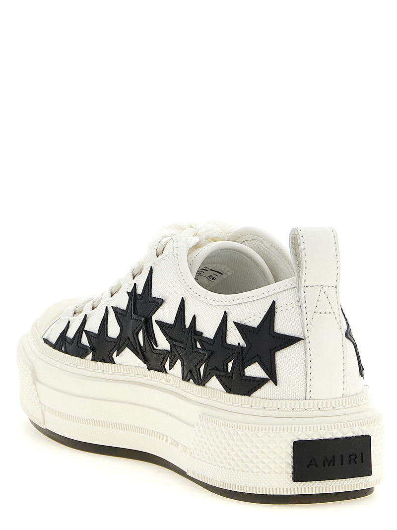 Amiri White Cotton Low Top Sneakers for Women
