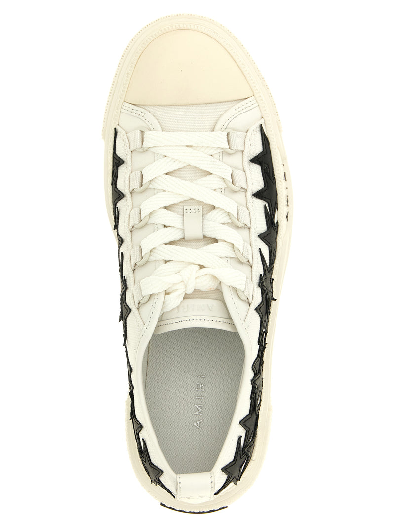 Amiri White Cotton Low Top Sneakers for Women