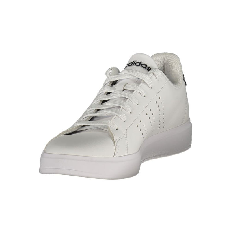 Adidas Bianco Polyurethane Men's Sneaker - Classic Style