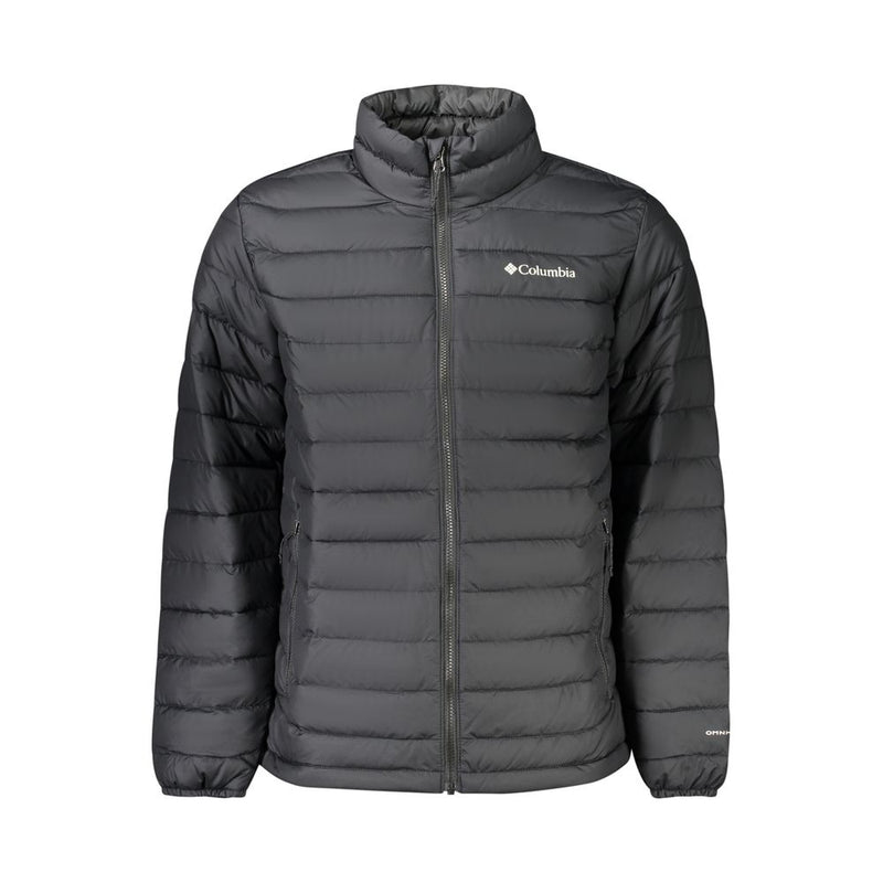Columbia Black Polyester Men's Long Sleeve Jacket