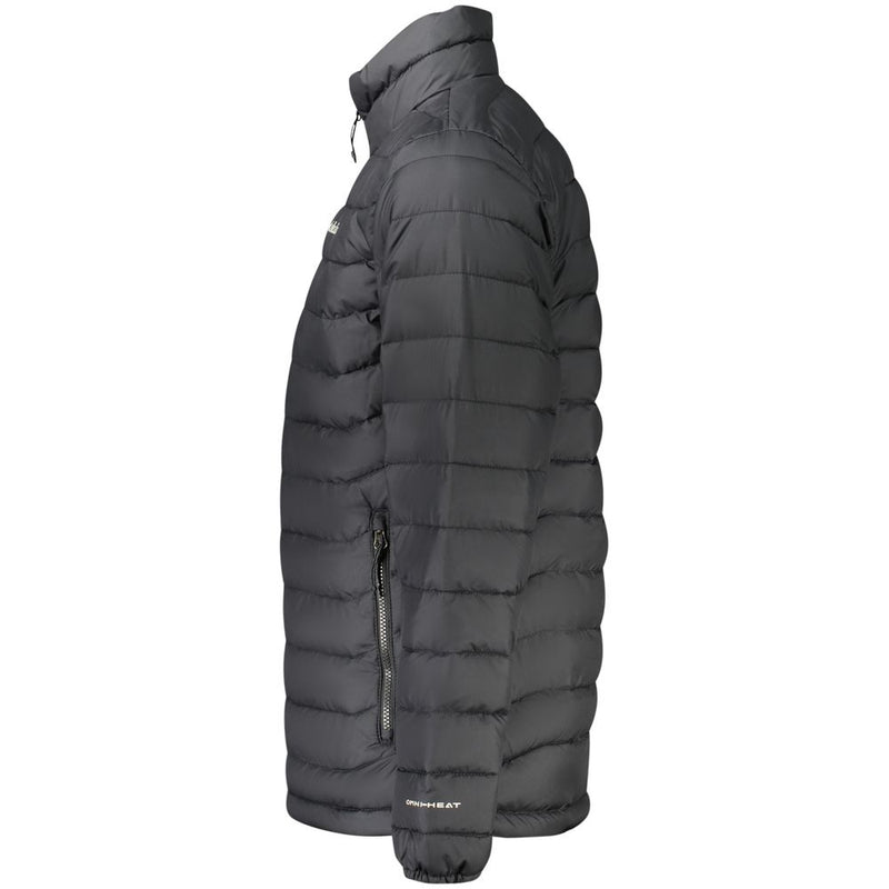 Columbia Black Polyester Men's Long Sleeve Jacket