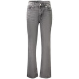 Calvin Klein Black Cotton Womens Jeans