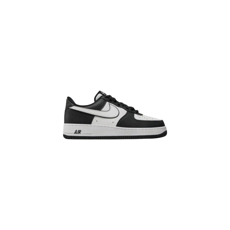 Nike Air Force 1 DV0788 Black and White Leather Low Top Sneakers