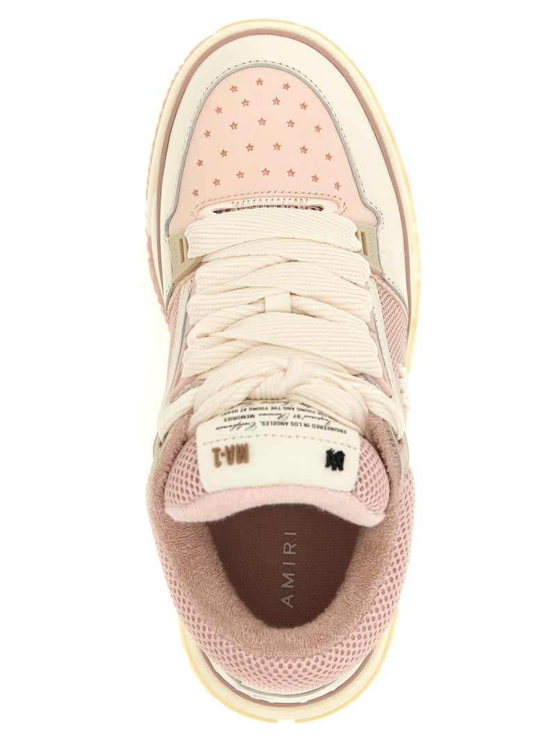 Amiri Multicolor Calfskin Chunky Sneakers for Women