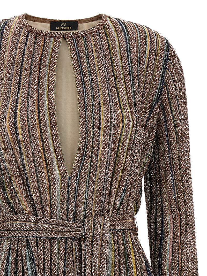 Missoni Multicolor Viscose Short Dress - Stylish & Unique