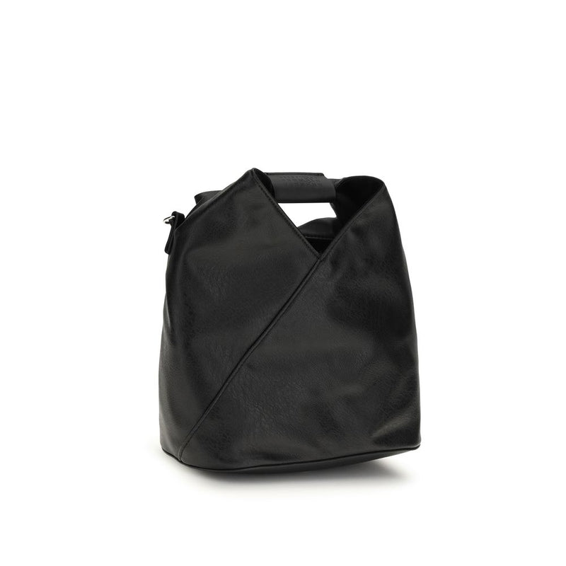 MM6 Black Polyethylene Shoulder Bag - Elegant and Functional