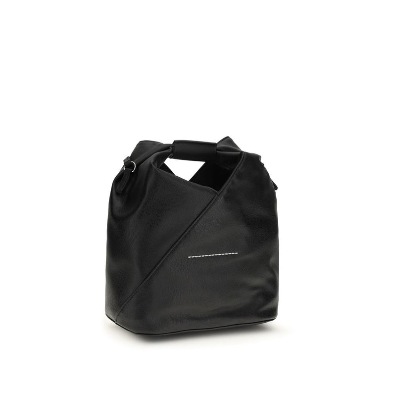 MM6 Black Polyethylene Shoulder Bag - Elegant and Functional