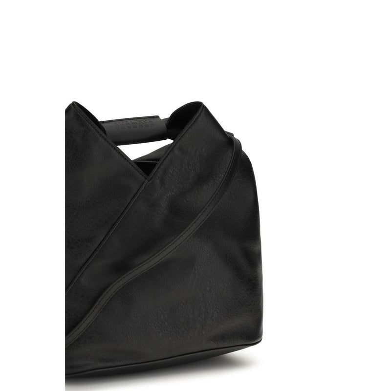 MM6 Black Polyethylene Shoulder Bag - Elegant and Functional