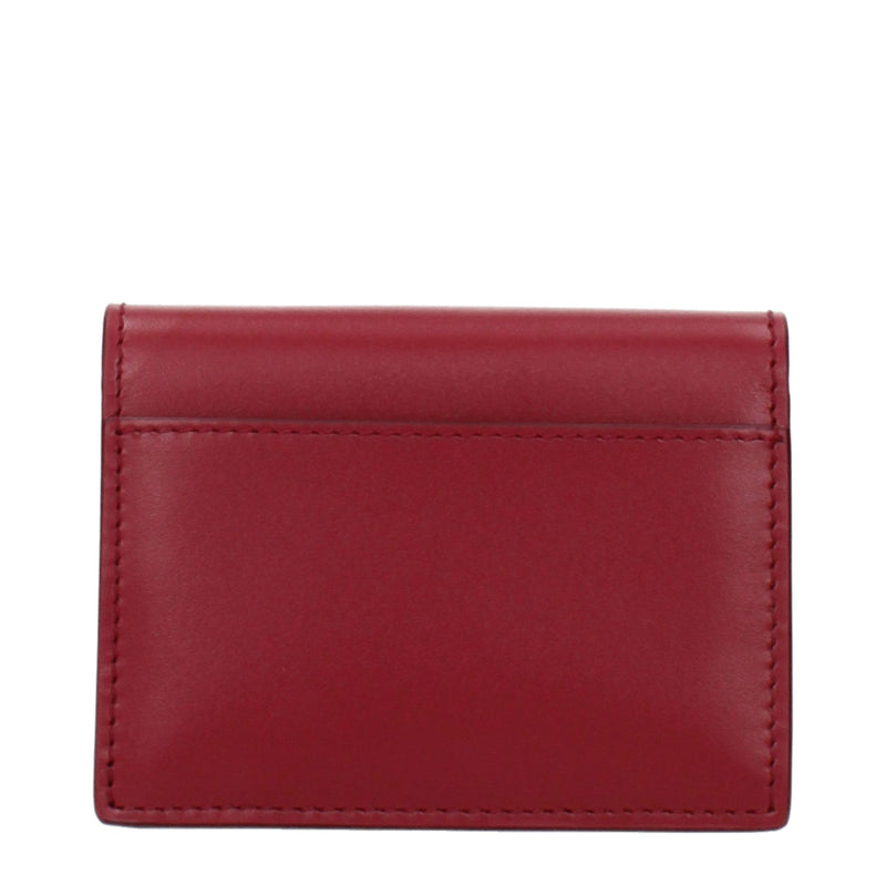 Burberry Pink Leather Cardholder - Stylish Accessory for Women