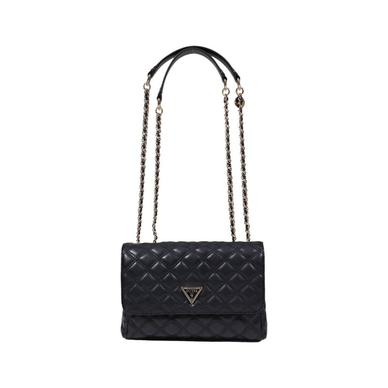 Guess GIULLY II Black Polyethylene Handbag for Women