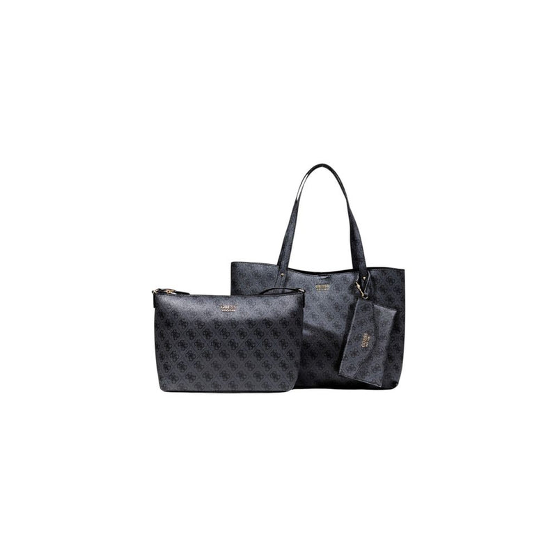 Guess Brenton Tote HWLG96 48230 - Sac à main en polyuréthane gris