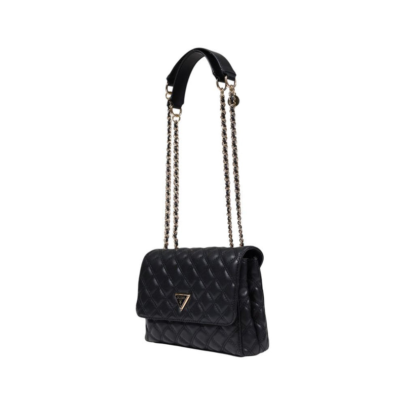 Guess GIULLY II Black Polyethylene Handbag for Women