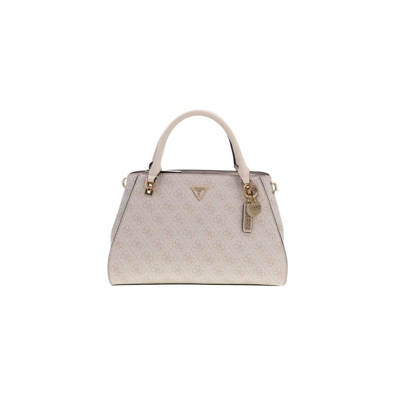 Guess NOELLE II Luxury Satchel Handbag - White