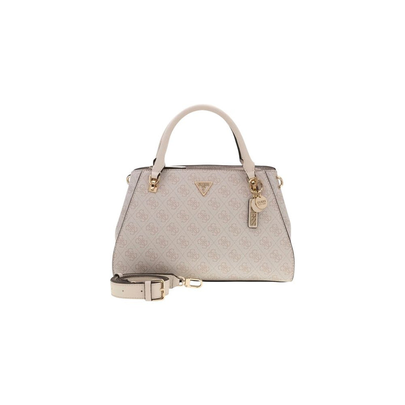 Guess NOELLE II Luxury Satchel Handbag - White