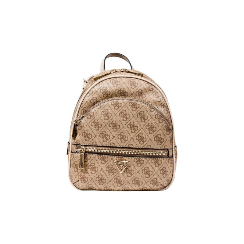 Guess Manhattan II Beige Polyethylene Backpack for Women