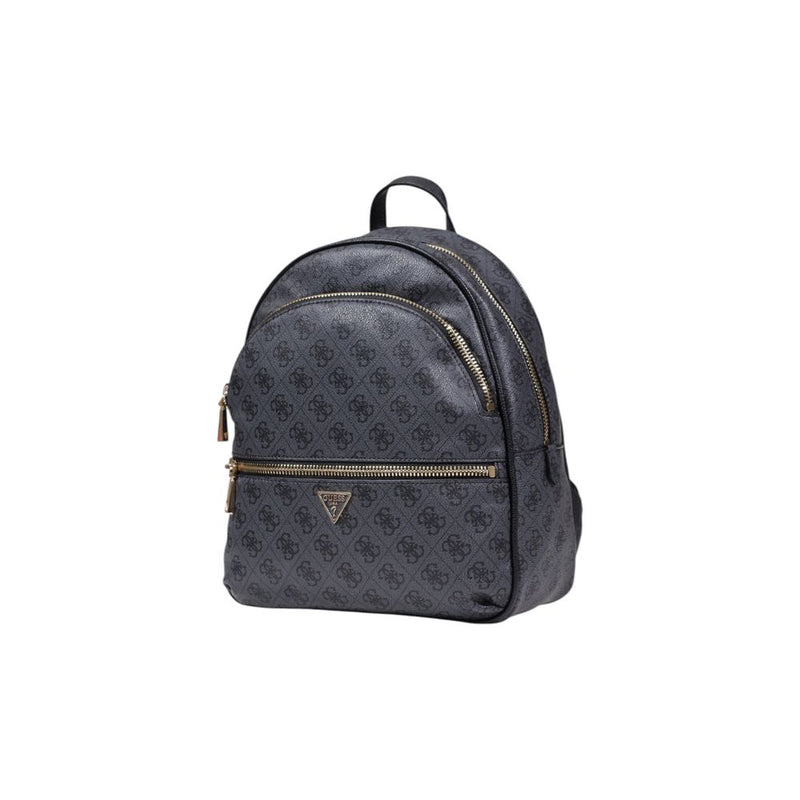 Guess Manhattan II Large Gray Polyethylene Backpack for Women