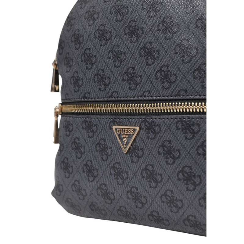 Guess Manhattan II Large Gray Polyethylene Backpack for Women