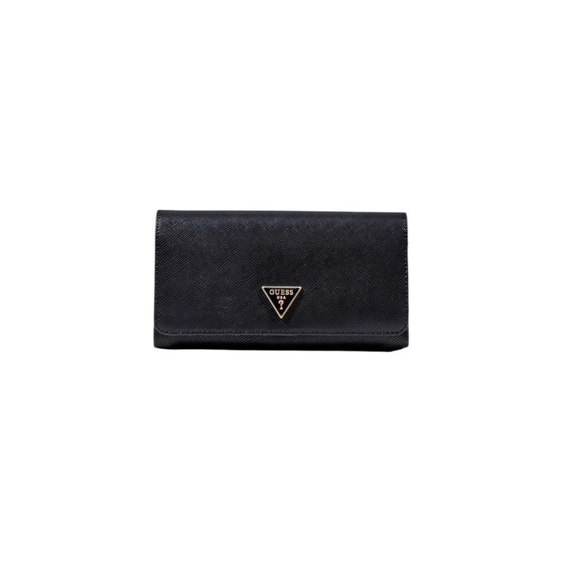 Guess Noelle II Black Polyethylene Clutch Bag