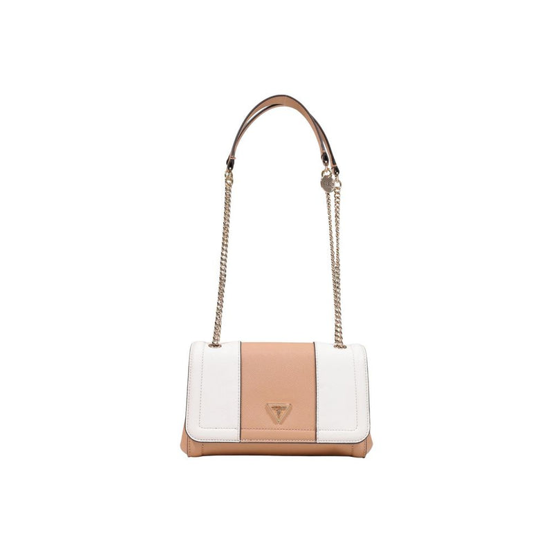 Guess Noelle II Convertible Beige Handbag for Women