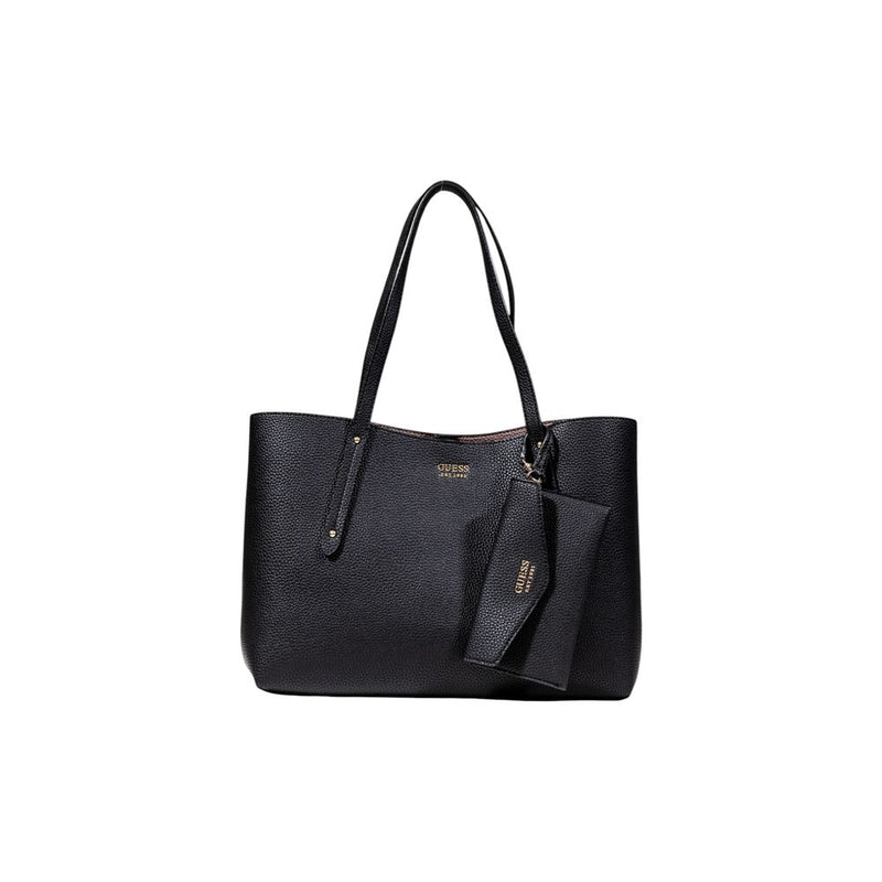 Guess Brenton Tote Handbag in Black - Stylish & Practical