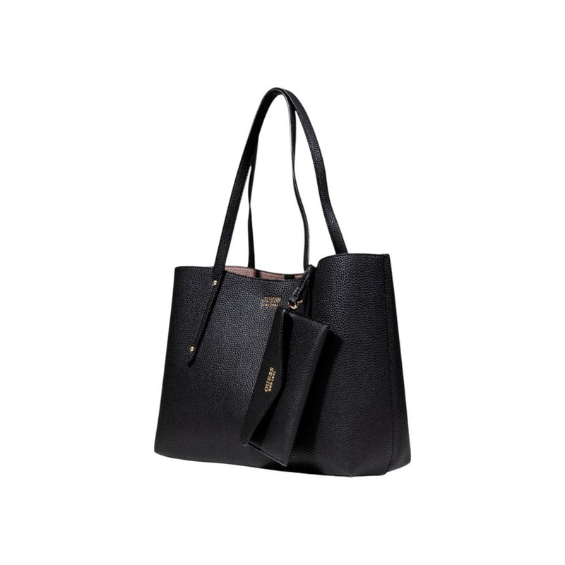Guess Brenton Tote Handbag in Black - Stylish & Practical