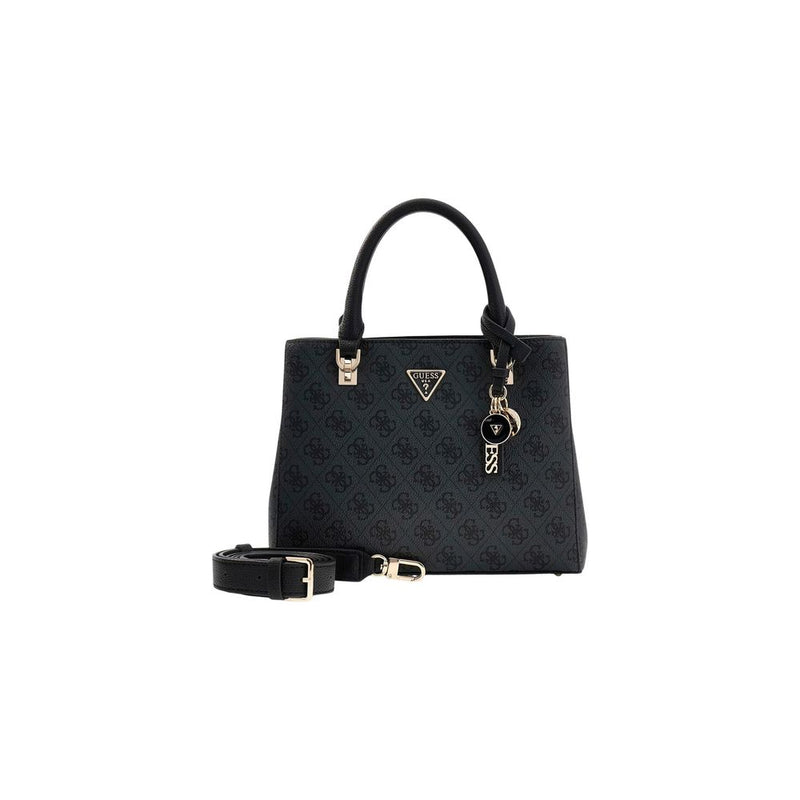 Guess Noelle II SML Multi Comp Stchl Handbag - Gray