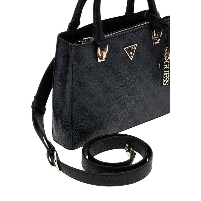 Guess Noelle II SML Multi Comp Stchl Handbag - Gray