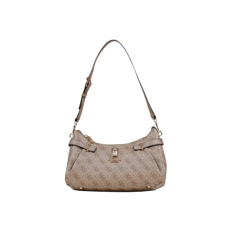 Guess YESBA Beige Polyethylene Handbag for Women