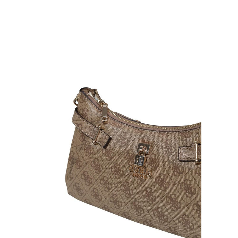 Guess YESBA Beige Polyethylene Handbag for Women