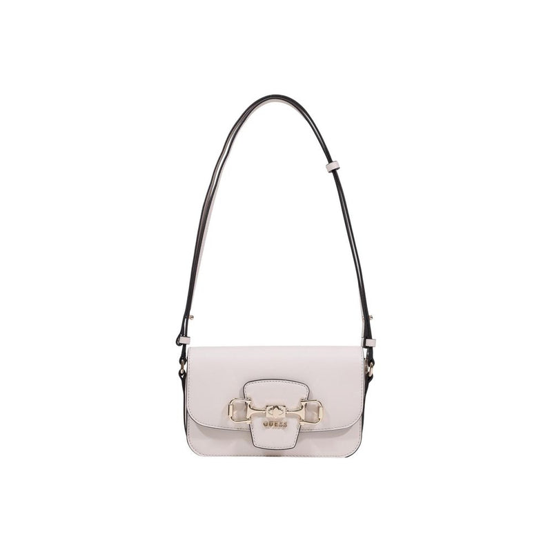 Guess JANIE Convertible Xbody Flap Handbag in Pink