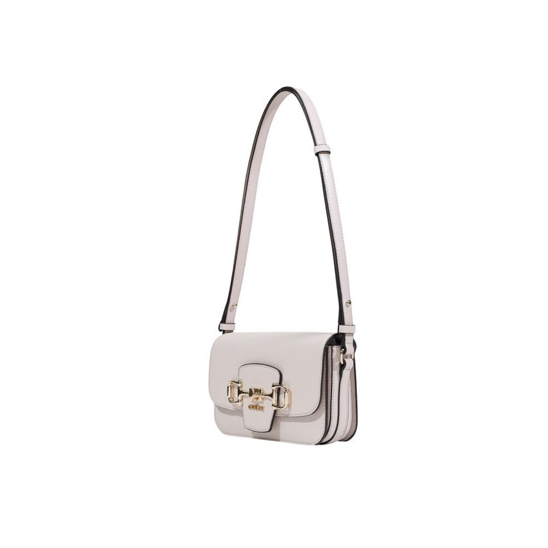 Guess JANIE Convertible Xbody Flap Handbag in Pink