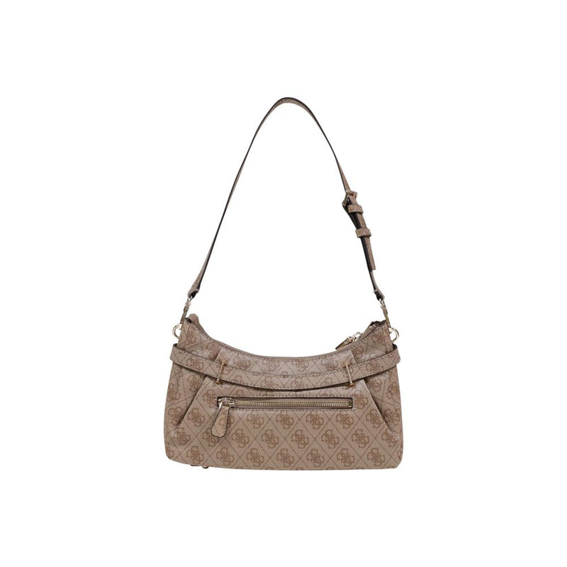 Guess YESBA Beige Polyethylene Handbag for Women