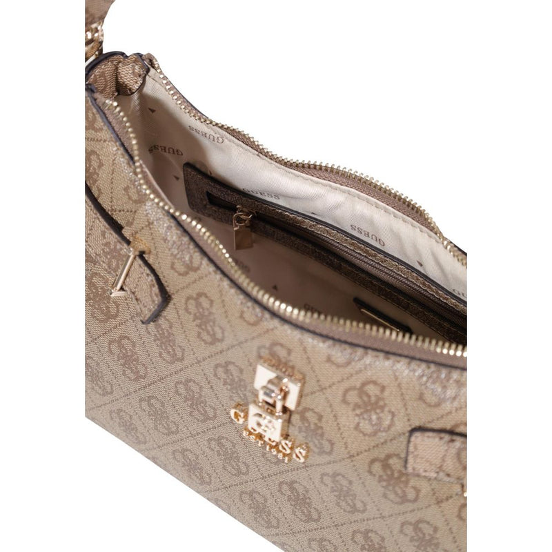 Guess YESBA Beige Polyethylene Handbag for Women