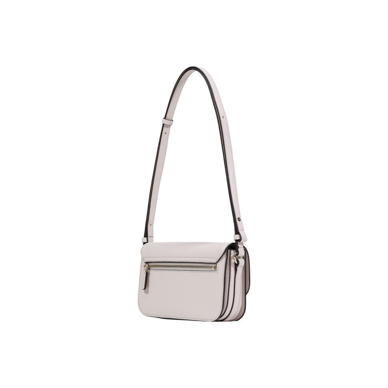 Guess JANIE Convertible Xbody Flap Handbag in Pink