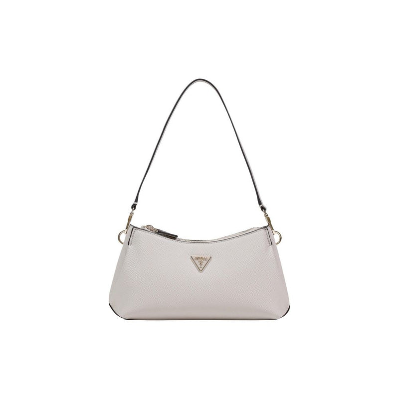 Guess NOELLE II Beige Polyurethane Handbag for Women
