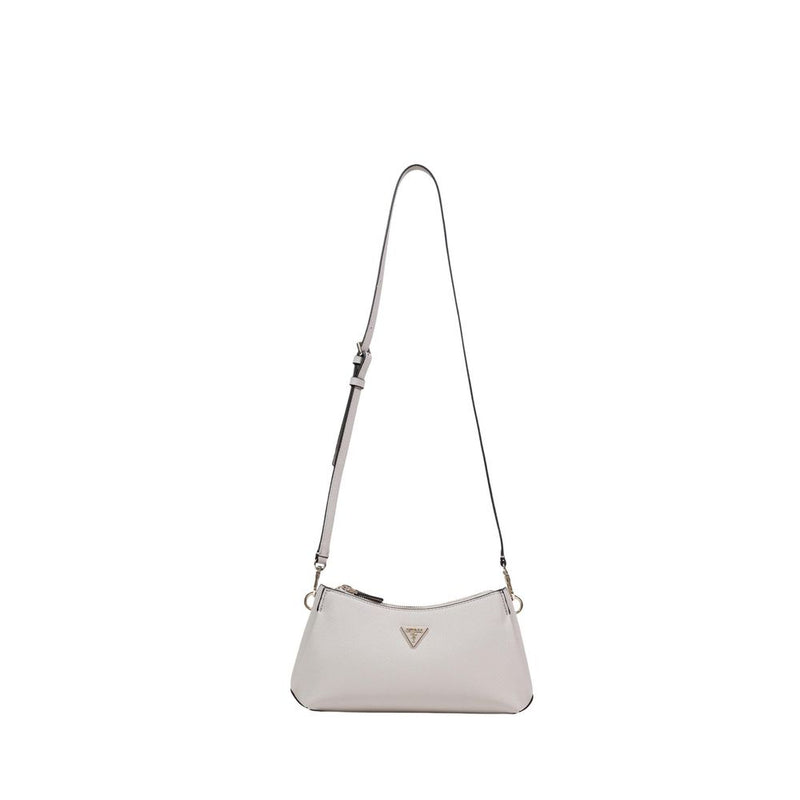 Guess NOELLE II Beige Polyurethane Handbag for Women