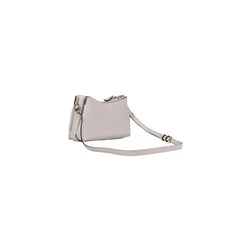 Guess NOELLE II Beige Polyurethane Handbag for Women
