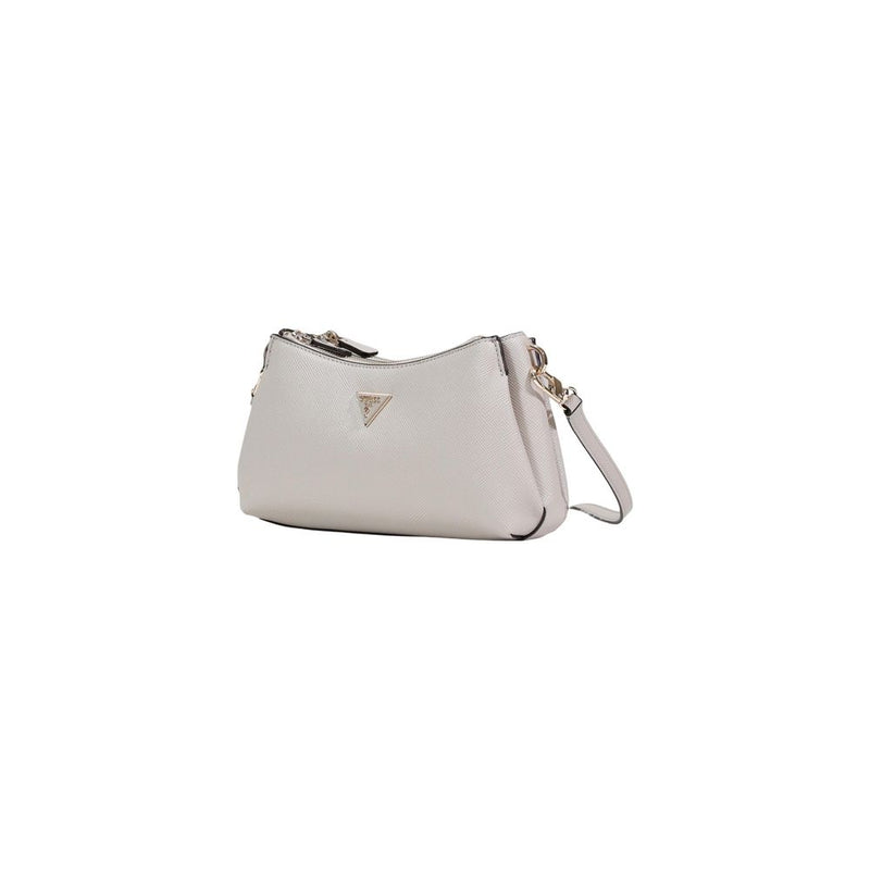 Guess NOELLE II Beige Polyurethane Handbag for Women
