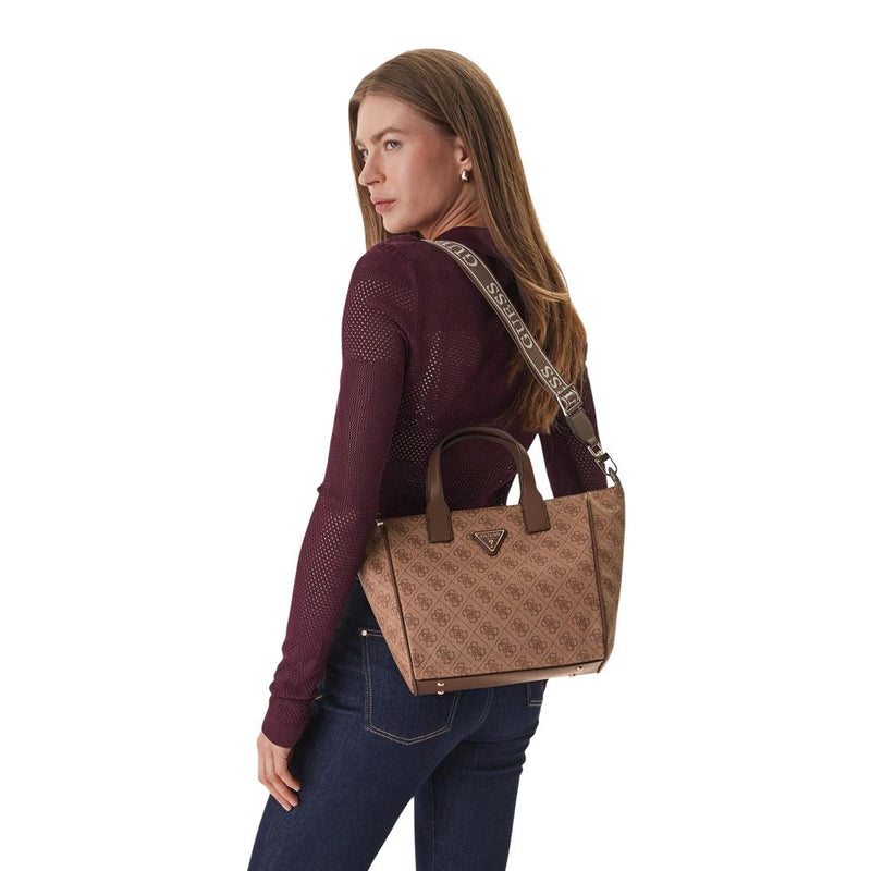 Guess FOLLIE SMALL TOTE TWLB96 76019 - Sac à main blanc en polyuréthane