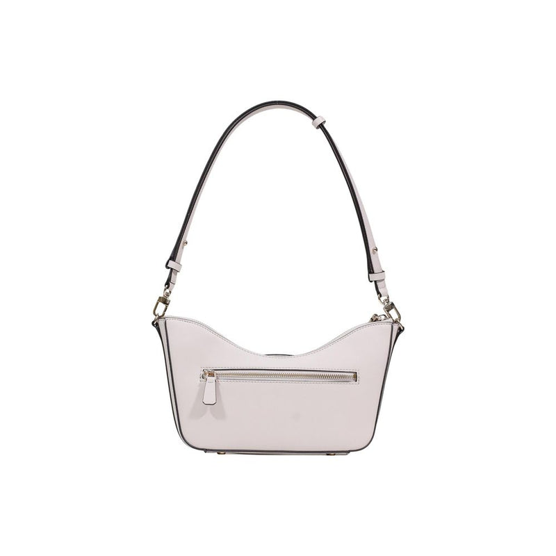 Guess Janie Convertible Shoulder Bag - Pink Polyurethane Handbag