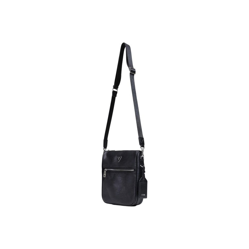 Guess Black Polyethylene Shoulder Bag - GUESS MILANO HMMIPW P6217