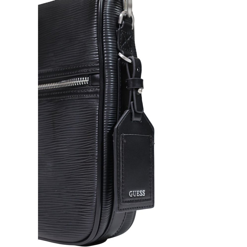 Guess Black Polyethylene Shoulder Bag - GUESS MILANO HMMIPW P6217