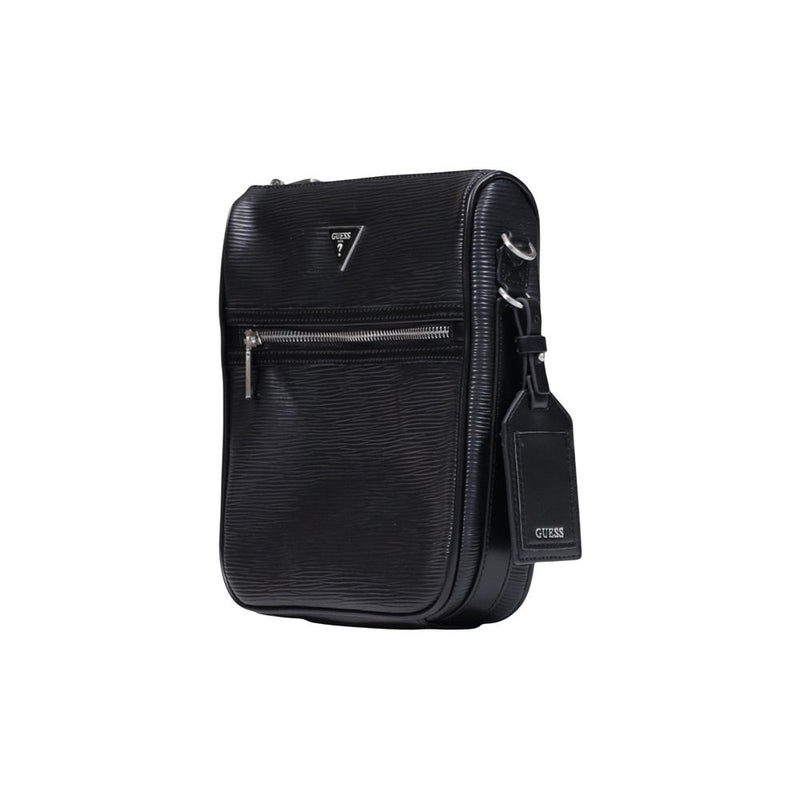 Guess Black Polyethylene Shoulder Bag - GUESS MILANO HMMIPW P6217