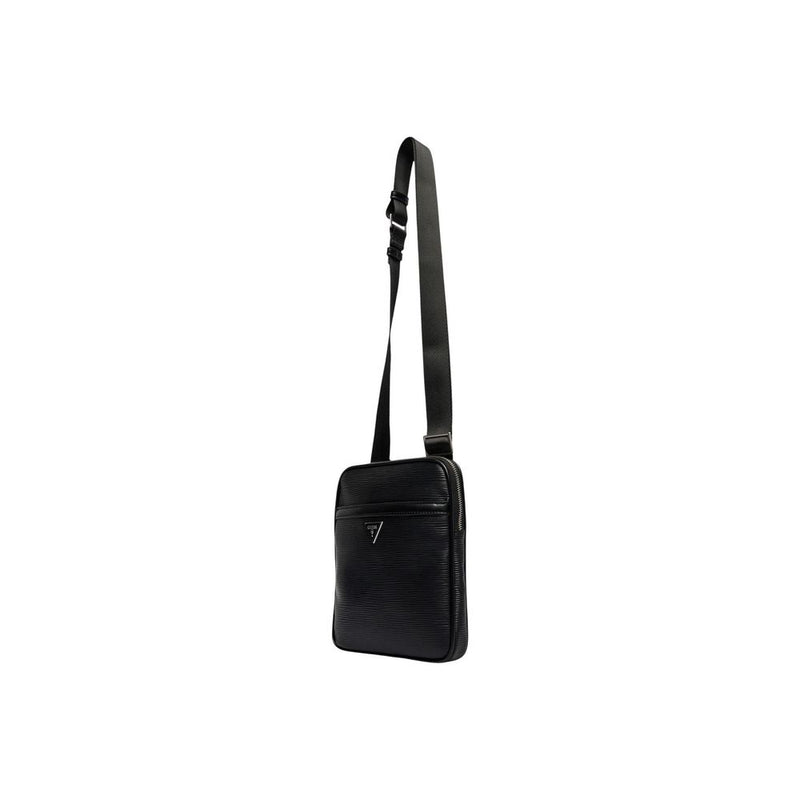 Guess MILANO HMMIPW P6223 Black Polyethylene Messenger Bag