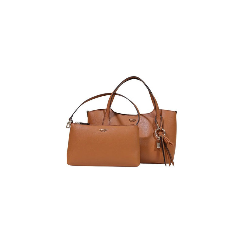 Guess LUCCI GIRLFRIEND SAT HWBG97 Beige Handbag